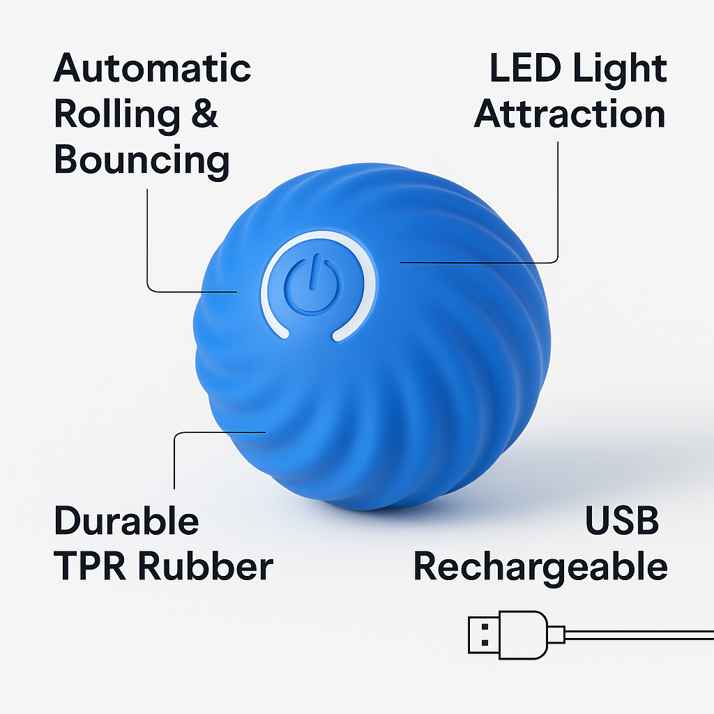 Pawlution™ Automatic Smart Bouncing Dog Ball