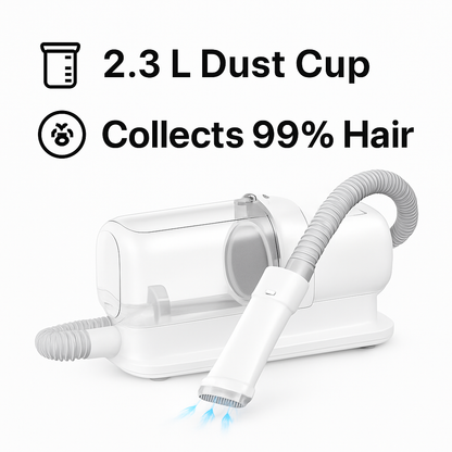 Pawlution™ 5-in-1 Dog Grooming Vacuum & Pet Deshedding Kit