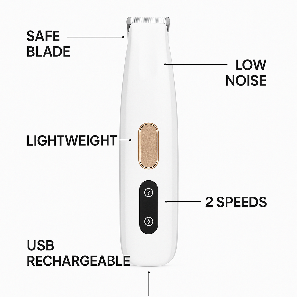 Pawlution™ LED Precision Paw Trimmer