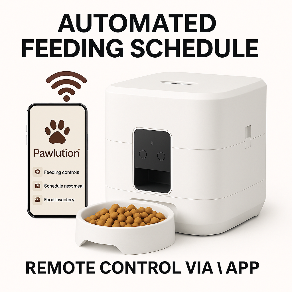Pawlution™ Automatic Smart Pet Feeder