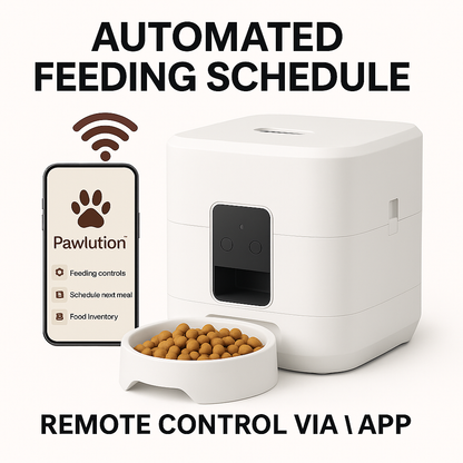 Pawlution™ Automatic Smart Pet Feeder