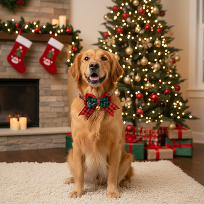 Pawlution™ Holiday Bow-Tie Collar